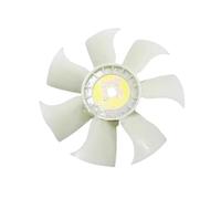 Vuzmode Pale de ventilateur Xugong XE15/17/26u, for moteur Kubota D1105, for équipement lourd Pales de ventilateur de moteur d'excavatrice