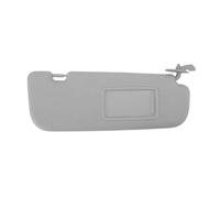 Vuzmode Pare-soleil de voiture côté passager avec miroir pare-soleil intérieur gris 852103X000TX remplacement, for Hyundai, for Elantra, 2011-2015 Pare-soleil de toit de voiture(Grey Right)