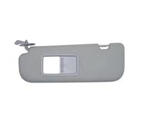 Vuzmode Pare-soleil de voiture côté passager avec miroir pare-soleil intérieur gris 852103X000TX remplacement, for Hyundai, for Elantra, 2011-2015 Pare-soleil de toit de voiture(Grey left)