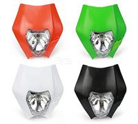 Vuzmode Phare avant de moto, lampe frontale, phare EXC EXCF XC XCF XCW MX SX SXF SXS 250 350 450 500 505-530 Témoin lumineux moto(White)