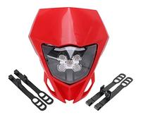 Vuzmode Phare de moto avant Lampe frontale Lumière,for CRF230F CRF250R CRF250L CRF250M CRF250X CRF450R CRF450X CRF450L XR Témoin lumineux moto(Rot)