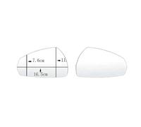 Vuzmode Pièces détachées for A3, RS3 RS A3 2013-2020 Rétroviseur gauche et droit grand angle 8v0857535d Verre de rétroviseur(1 Right And 1 Left)