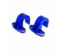 Vuzmode Pince de guidage de câble de tuyau de frein avant et arrière, CR80R CR85R CR125R CR250R CR500R XR650R CR 80R 85R 125R 250R 500R XR 650R Collier de serrage de flexible de frein(Blue)