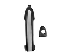 Vuzmode Poignée de porte extérieure avant arrière gauche droite ABS, for Hyundai, Santa Fe 2007 - 2012, chromée et noire, 83661-2B000 83651-2B000 Poignée de porte extérieure(Front Left)