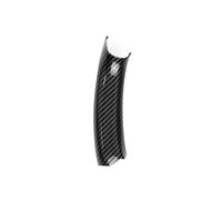 Vuzmode Poignée de porte voiture en ABS, texture carbone/garniture noire, for BMW X3, X4 F25 F26 (2010, 2011, 2012, 2013, 2014, 2015, 2016, 2017) Couvercle de poignée de porte intérieure(Left Carbon)