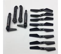 Vuzmode Protège-lames d'hélices de coque bras, for LS-Quadcopter, for LSRC, pièces rechange for drone XT6 Bras de fixation pour moteur quad(Light Grey)