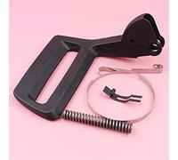 Vuzmode Protège-main de levier poignée frein chaîne, for Husqvarna, pièce d'outil rechange for tronçonneuse à ressort commande bande 66 266 268 272 Bras de frein pour outil de coupe d'arbres