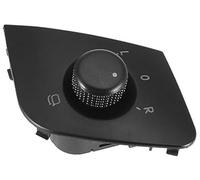 Vuzmode Remplacement d'aile de télécommande latérale vue arrière voiture commutateur réglage rétroviseur, for Ibiza 2009-2015 Commutateur de réglage du rétroviseur de voiture