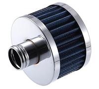 Vuzmode Remplacement universel du filtre à air du moteur de voiture avec prise d'air de 23 mm bleu Filtre à air(Blue)