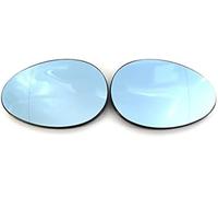 Vuzmode Rétroviseur extérieur Chauffant teinté Bleu avec Base for BMW, Mini, Cooper Clubman R55 R56 LCI Cabrio R57 Coupé R58 Roadster R59 (2007-2014) Rétroviseurs extérieurs