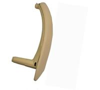 Vuzmode RHD Poignée d'accoudoir de porte intérieure gauche droite en fibre carbone for BMW E70 E71 E72 X5 X6 2007-2013 Poignée de panneau de porte de remplacement(Beige-Right)