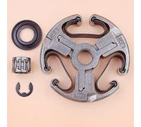 Vuzmode Rondelle de roulement d'assemblage d'embrayage E Clip, for JONSERED, 2063 2065 2071 2162 2165 2171, pièce d'outil jardin for tronçonneuse Kit d'embrayage pour tondeuse à gazon