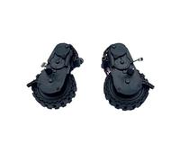 Vuzmode Roues gauche et droite for aspirateurs Ecovacs, pièces détachées for N8/N8 Pro/T8/T9/OZMO 950/920, accessoires for robots balayeurs Moteur de roue d'aspirateur(BLACK L+r)