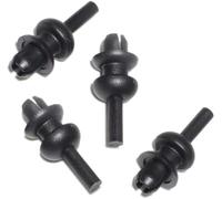 Vuzmode Sangle de Plage arrière, for Peugeot 307 206 3008 2008, 4 pièces, Sangle de Plage arrière, Crochet de Fixation, Support 699218 Crochet pour Plage arrière de Voiture