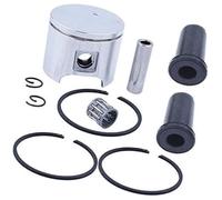 Vuzmode Segments de piston 46 mm, support en caoutchouc AV, for tronçonneuse Husqvarna, 55, Rancher, pièces détachées n° 503 60 81-71 Segment de piston