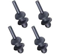 Vuzmode Support de Fixation for Tablette arrière, for Skoda, Fabia 2006-2014, Octavia, Roomster, 4 pièces, 191867775A Crochet pour Plage arrière de Voiture