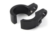 Vuzmode Support de ligne de serrage de tuyau de frein avant de moto, 2 pièces, CR80R CR85R CR125R CR250R CR500R Collier de serrage de flexible de frein(Schwarz)