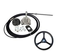 Vuzmode Système de direction rotatif à turbine moteur marin 10 pieds for bateau Remplacement du gouvernail de direction de bateau