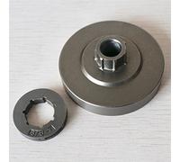 Vuzmode Tambour d'embrayage de tronçonneuse 3800 avec jante pignon 3 8 7 dents Kit d'embrayage pour tondeuse à gazon