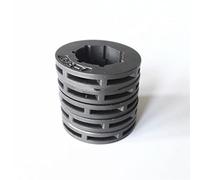 Vuzmode Tambour d'embrayage for tronçonneuse 45 52 58, 5 pièces, 3 8 7 dents, jante de pignon Kit d'embrayage pour tondeuse à gazon