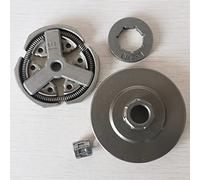 Vuzmode Tambour d'embrayage, pignon, jante, roulement à aiguilles, tronçonneuse chinoise 3800 Kit d'embrayage pour tondeuse à gazon