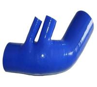 Vuzmode Tuyau d'admission d'air Turbo en Silicone, for NISSAN, for Skyline R32 RB20DET, Kit de tubes Tuyau d'air moteur de remplacement(BLACK Blue)