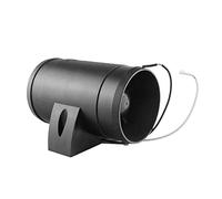 Vuzmode Ventilateur d'air en Ligne 12 V for Moteur de cale de Bateau, Cuisine, Cabine Marine, Ventilateur de Ventilation, Corrosion, ABS, pièces de Bateau Marin Souffleur de Moteur Marin