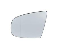 Vuzmode Verre de miroir chauffant gauche droit avec fil 4 broches, for BMW X5 E70 2006-2013 X6 E71 E72 2007-2014 51167174981 51167174982 Verre de remplacement de rétroviseur latéral de voiture(Left)