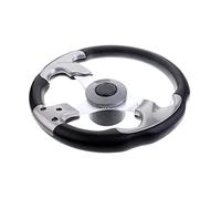 Vuzmode Volant de bateau ponton yacht marin 12,4 pouces 31,5 cm sport à 3 branches couramment utilisé sur la plupart des bateaux marins Remplacement du gouvernail de direction de bateau