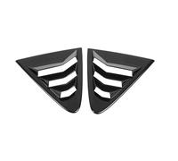 Vuzmode Volets de calandre de fenêtre arrière de Voiture, Couverture décorative Triangulaire, Cadre de fenêtre arrière, for Toyota, for Corolla, 2019 Cache-persiennes de Voiture