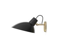 VV Cinquanta Applique Murale Laiton/Noir