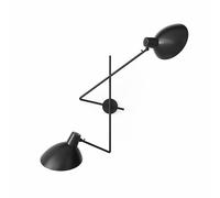 VV Cinquanta Applique Murale Twin Noir/Noir
