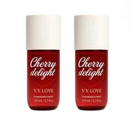 Vv Love Cherry Delight Brume Parfumée Pour Femme 2*150ml