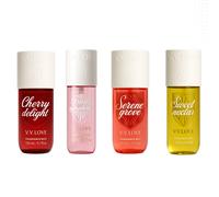 VV love - Pack Cherry Delight + Fruity Symphony + Serene Grove + Sweet Nectar - Brume Parfumée pour femme