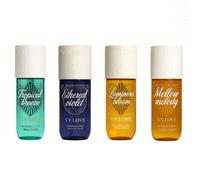 VV love Pack Tropical Breeze + Ethereal Violet + Luminous Bloom + Mellow Melody Brume Parfumée pour femme