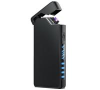 VVAY Briquet Électrique Rechargeable USB-C, sans Flamme et Coupe Vent