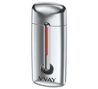 VVAY Briquet Tempête Gaz Rechargeable - Flamme Rouge (Gaz Non Inclus)