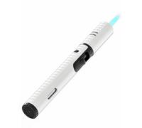 VVAY Briquet Tempête Long Gaz Rechargeable, Jet Flamme, Gaz Non Inclus