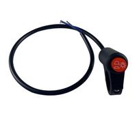 VVBNIN 1PC Moto Interrupteur De Démarrage Interrupteur De Feux De Détresse Bouton Véhicule Électrique Double Flash Avertissement Lampe De Secours Signal Clignotant Bouton de démarrage Moto(A3)
