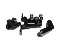 VVBNIN Guide Voiture CharnièRe Compatible avec Ford pour Transit pour MK7 2006-2014 LHD Côté Droit/RHD Côté Gauche Porte Coulissante Haut Milieu Bas Rouleau OEM : 1639910 Yc15v25000af(RHD Left Side)