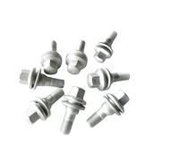 VVBNIN Vis de Roue Jante Compatible avec Peugeot pour 308 406 407 607 Boulon Montage Moyeu Roue Et Roulement Boulon Roue De Remplacement Boulons De Roue De Verrouillage Boulons De Roue