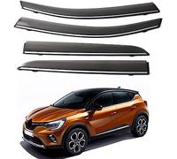 VVBUG Déflecteurs Latéraux pour Captur 2019 2020, Deflecteur Vitre Voiture Fenêtre Latérale Pare-Pluie Accessoire avec Installation Facile