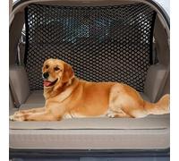 VVBUG Filet Chien Voiture pour Audi RS4 B8 Avant, Élasticité Barrière Protection Filet de Grille Séparation Coffre Double Couche avec 4 Crochets