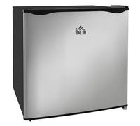VVBV Mini Congélateur Autonome Table Top Réglable -24°C à -14°C Porte Reversible Argent 35 L