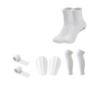 VVCPVDXCI Lot de 4 mini protège-tibias élastiques pour football et escalade