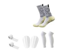 VVCPVDXCI Lot de 4 mini protège-tibias élastiques pour football et escalade