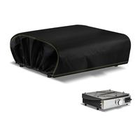 VVDISSR Housse Plancha Exterieur, 600d Oxford Housse de Protection pour Plancha 65x60x25cm, Bâche Plancha Universelle Imperméable, Anti-UV et Anti-poussière pour Gazinière | Barbecue d’Extérieur