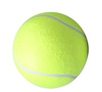 VVDPJLS Balle de Tennis géante for Chien, 7/8/9,5 Pouces, Jouet à mâcher, Balle géante, Fournitures d'entraînement en Peluche(24cm 9.5inch)