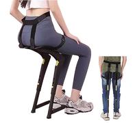 VVDPJLS Chaise Invisible Portable Tabouret Pliant Portable, Chaise arrière sans Jambes Portables sièges légers ergonomiques, 3 hauteurs réglables, capacité de Charge jusqu'à 100 kg (Chaise Portable