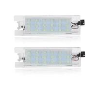 Vvhabpm Lampe D'étiquette à LED Pour Alfa Pour Romeo 147 156 Pour Giulietta 940 Pour MiTo GT 939 2 Pièces Éclairage Plaque D'immatriculation À LED Blanc Sans Erreur